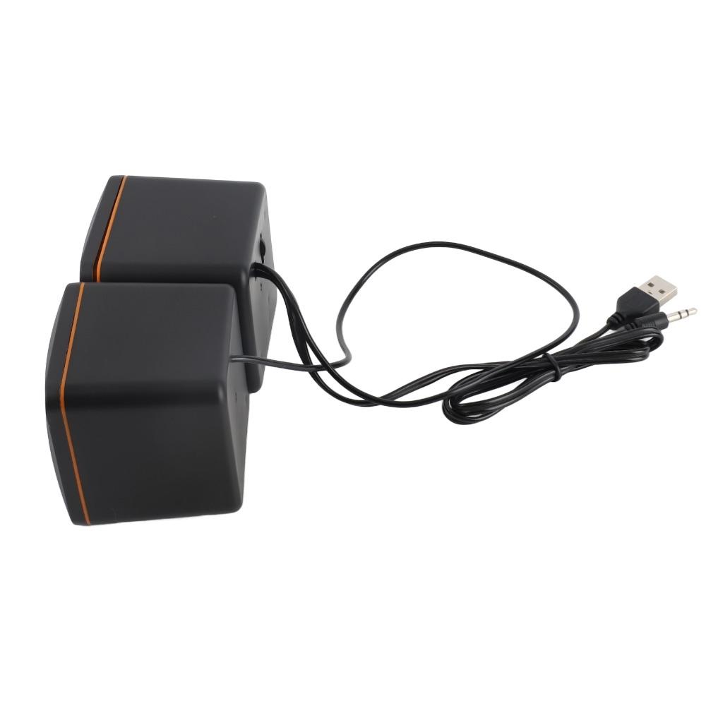 3.5mm Jack Mini Music Speaker Stereo Sound USB Speaker Plug and Play Computer Speaker  Smartphones