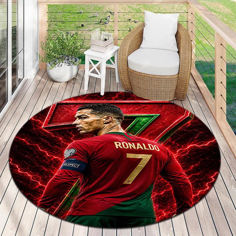 Cristiano Ronaldo Glory Carpet Living Room And Bedroom Mats Suitable For All Seasons Christmas Gifts Art Protective Pad