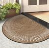 Wycieraczka pod drzwi wejściowe Półokrągły dywanik Dywan zewnętrzny Dywany w stylu sztuki nowoczesnej Dywaniki dekoracyjne do ogrodu i domu Alfombra De Entrada
