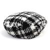 Universal chemistry Fleece Black Check Beret Beret