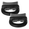 2Pcs Universal Pot Handle Replacement Heavy-Duty Plastic Anti-Scald Grip for Kitchen Cookware Pots Frying Pan Saucepan Steamer