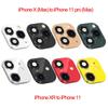 Screen Protector for iPhone XR X Change To iPhone 11 Pro Max Fake Camera Lens Sticker Cover