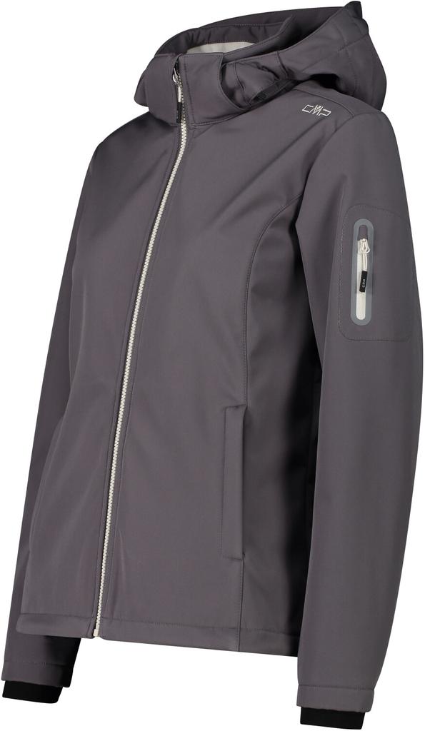 CMP Softshell Jacket Zip Hood Women (39A5006) Woman Softshelljacket (39a5006-Q955) Earth
