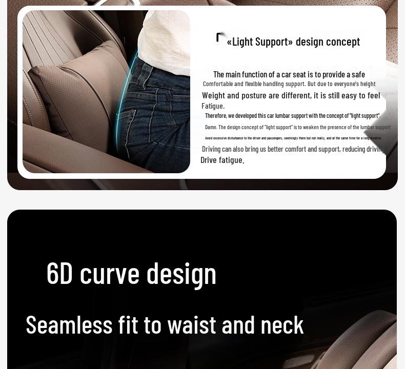 Porsche Kopfstützen- und Lendenwirbelstützkissen für Macan, Cayenne, Panamera, 718/911