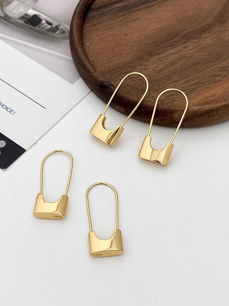 

Изысканные корейские броши-серьги из стерлингового серебра S925 в стиле ретро для женщин 925 Silver