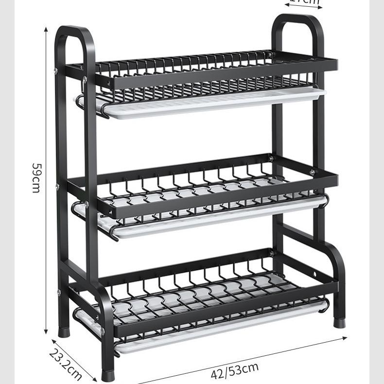 Multi-functional Kitchen Dish Rack & Drying Shelf
