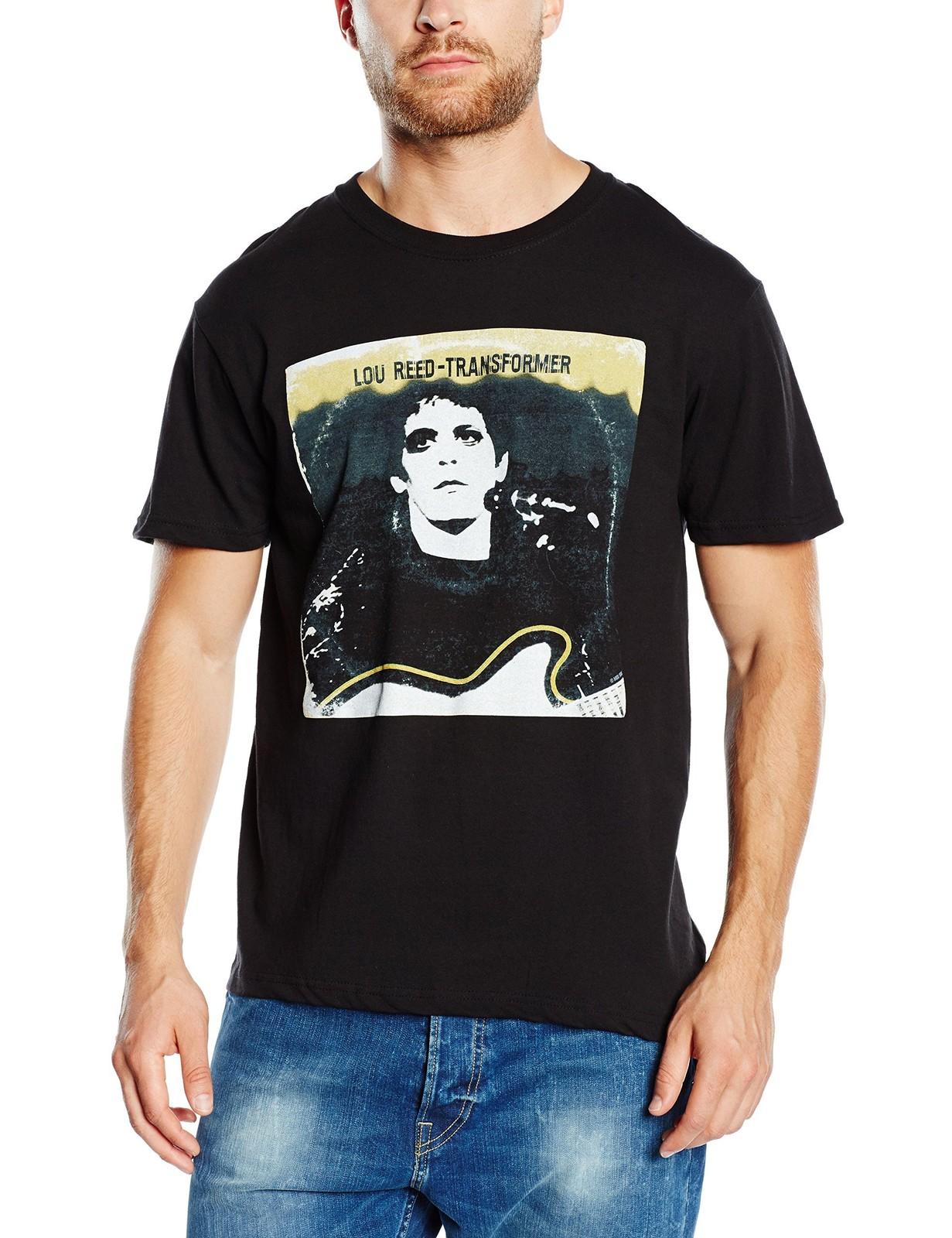 Lou Reed Transformer Vintage Cover T-Shirt Homme XXL Noir - Noir XL