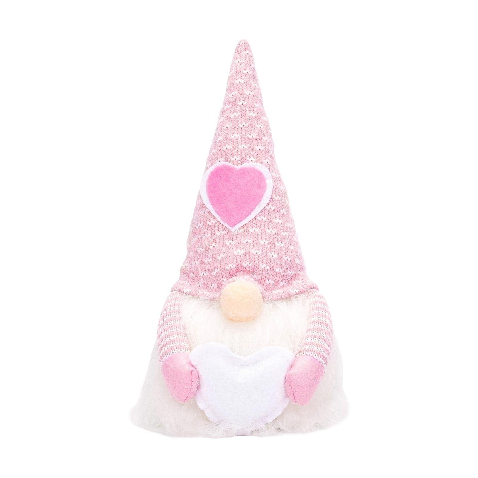 

Valentine s Day Gnome Plush Toys, Home Decorations, Desktop Ornaments, Gift Trays, Party Decorations One Size білий