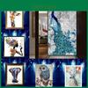 Colorful 5d Diamond Painting Cross Stitch Kits For Artistic Home Decor And Gifts