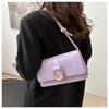 Women's small bags Fashion handbags Winter texture Foreign style messenger bags Commuter small square bags