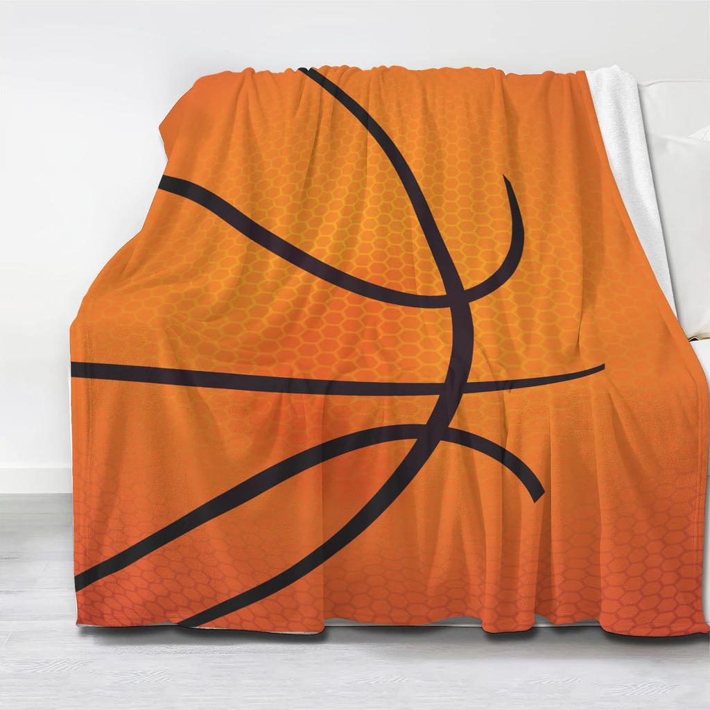 Basketball Flannel Blanket Digital Printed Blanket Sofa Blanket Air Conditioning Blanket Office Nap Blanket