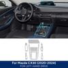 TPU-Schutzfolie für Mazda CX30 -2024 Innenraum Mittelkonsole Schalthebelpanel Navigationsbildschirm Kratzfest Reparatur LHD RHD