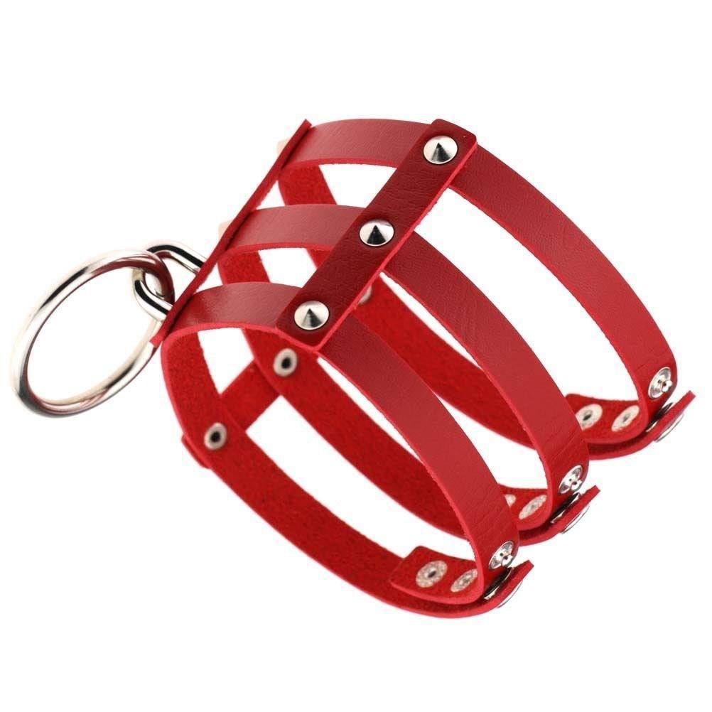 Halskette Mit Glocke – Verstellbarer Bondage-Kragen Im Punk-Stil Für Damen & Herren