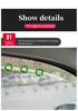 MG Urban Car Window Rain & Sun Visor Deflector