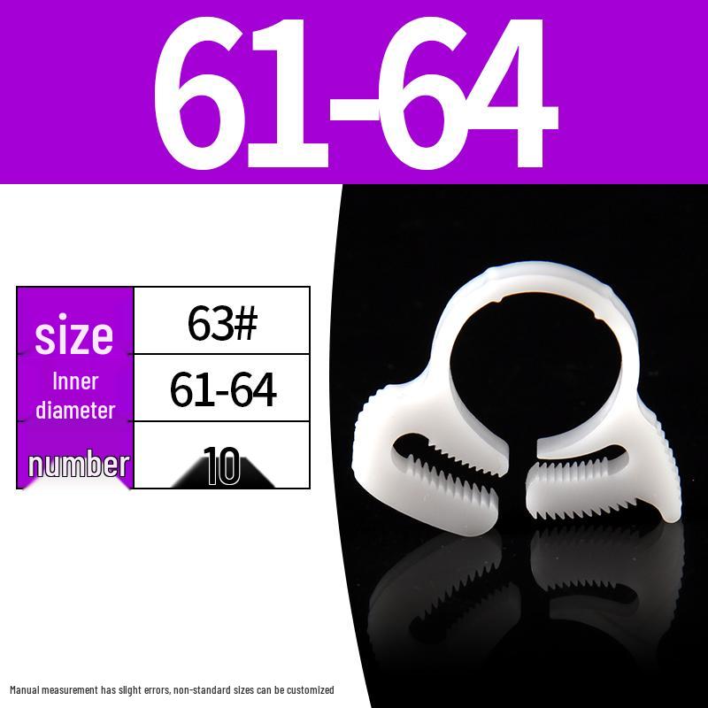 Plastic Pipe and Hose Clamp Clip