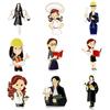 Fashion Enamel Professional Brooches Workplace Character Pins Event Party Decoration Clothes Accessory