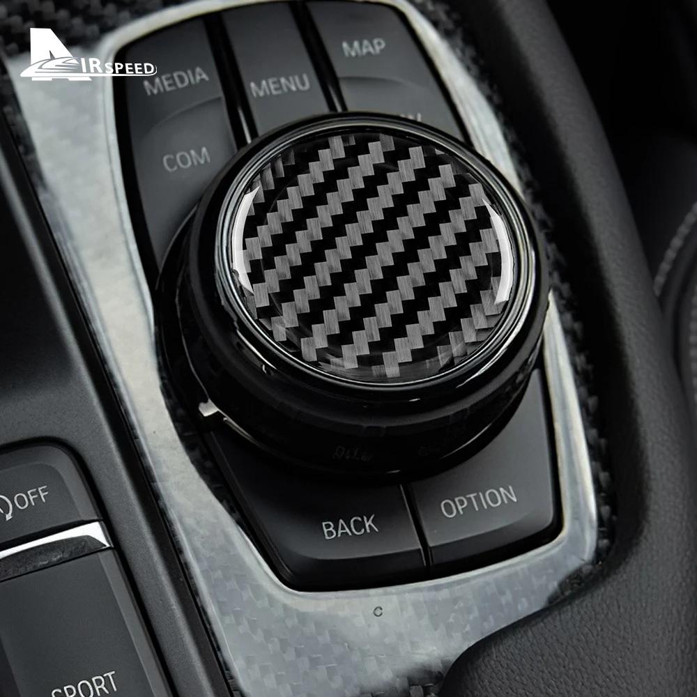 Real Soft Carbon Fiber Sticker for Toyota Supra GR A90 A91 MK5 2019 2020 2021 2022 2023 2024 2025 Interior Trim Button Knob