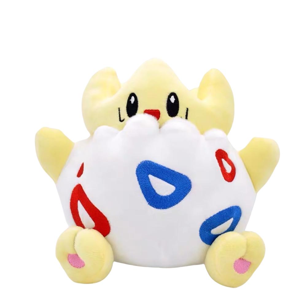 5Pcs Shinx Ninetales Lycanroc Charmander Chien-Pao Cinderace Furret Crocalor Terapagos Grovyle Shinx Gyarados Togepi Plush Toy