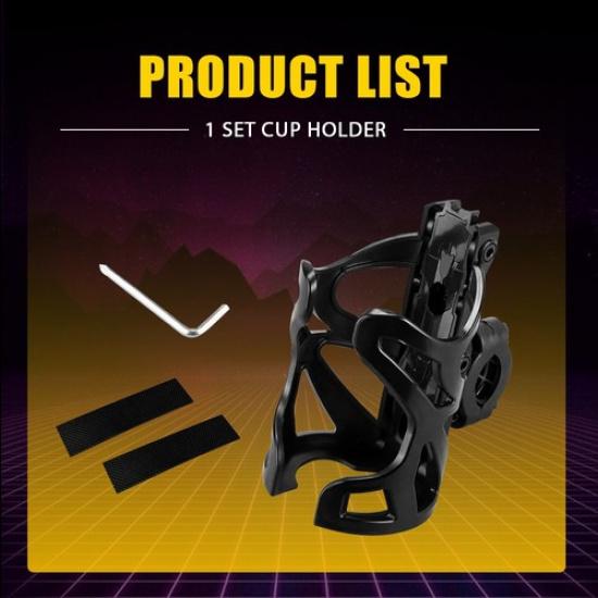 Motorcycle Cup Holder Drink Holder Universal Water Bottle Holder For ATV Bike