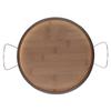 Round Arm Cup Holder Tray Folding Portable Multifuntional Anti Slip Armchair Organizer Wood Couch Ar
