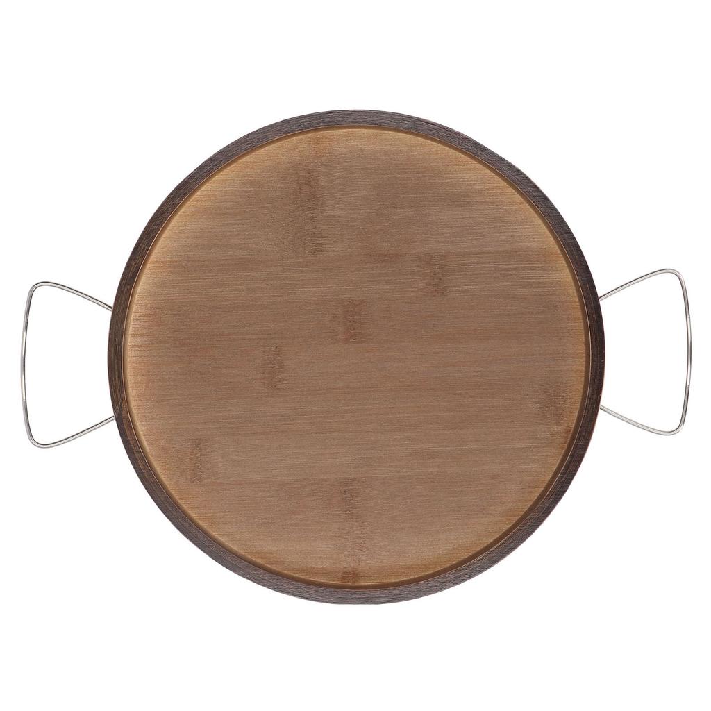 Round Arm Cup Holder Tray Folding Portable Multifuntional Anti Slip Armchair Organizer Wood Couch Ar