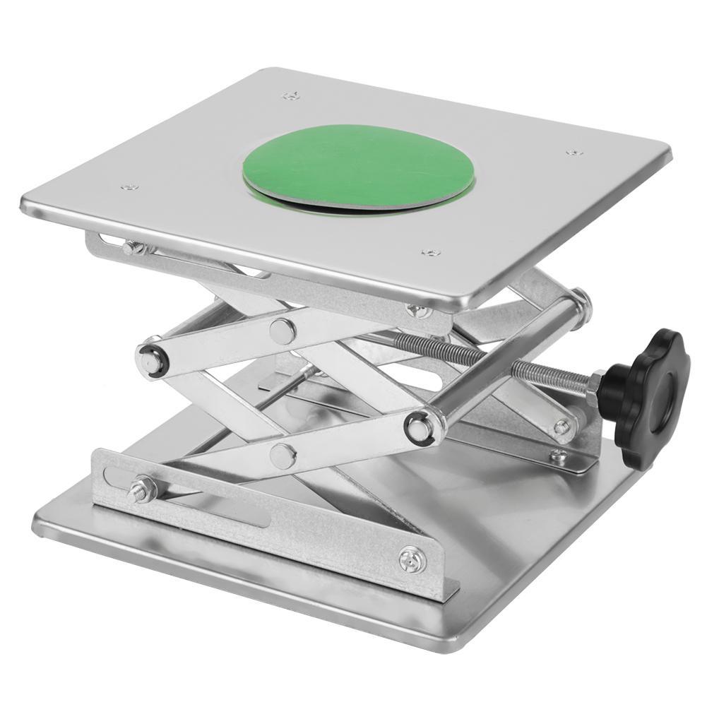 Stainless Steel SS304 Laboratory Lifting Platform Stand Scissor Rack 200*200*280mm