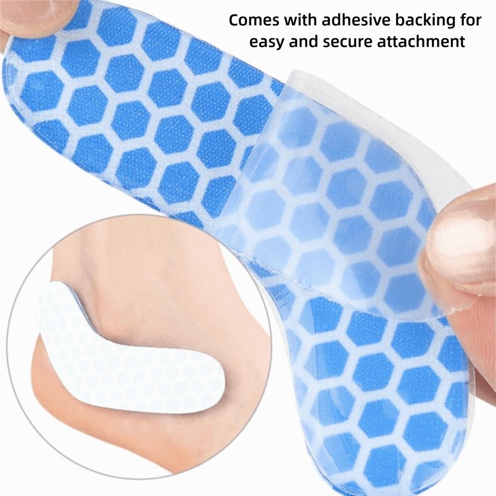 Curved Gel Pad for Ski Boots Breathable Polyester Ski Boots Ankle Protectors Snowboarding