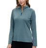 YIRUIYA Rash Long Sleeve Polo Basic Cut and Sew Everyday Size M Women's Guard, T-Shirt, Lightweight, Moisture-Wicking, Quick-Drying, Spring/Autumn
