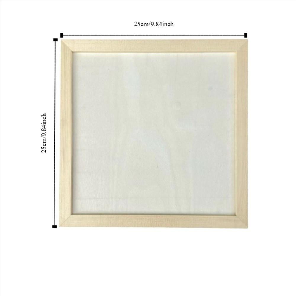 Wooden Picture Frame Multi Size Wooden Photo Holder Art Puzzle Holder  Children Painting Drawing