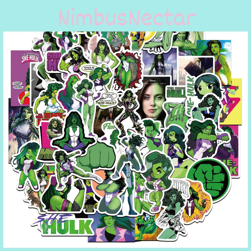 She Hulk Attendey At Law 50pc Waterproof Diy Notebook Stickers For Legal Attendance