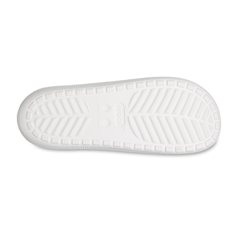 Crocs EVA Open-Toe Slide Sandals Unisex White