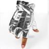 Coole PU-Fahrhandschuhe Punk-Performance-Handschuhe Modische fingerlose Fäustlinge Party