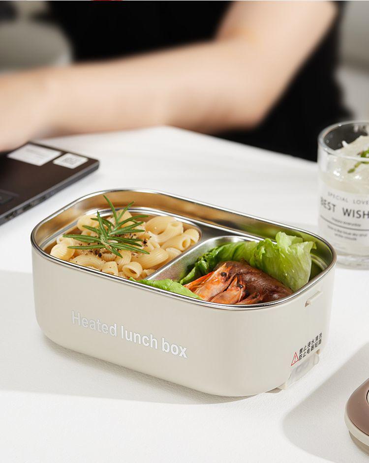 Portable Insulated Electric Lunch Bento Box for Students and Office Workers