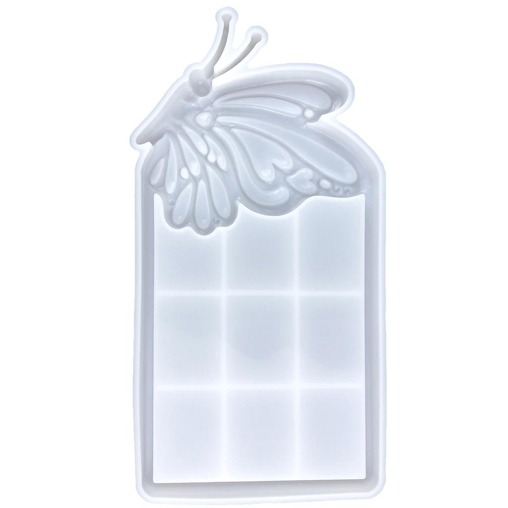 Creative Butterfly Pattern Resin Mold for Handmade Crystal Epoxy Trays Stylish Home Decoration Mould Jewelry Supplies