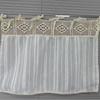 Pastoral Style Kitchen Stove Cover Skirt Handmade Stove Decor Valance Cabinet Curtain  Small Window