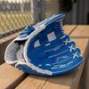 Baseball Glove PU Leather Fielding Deep Pocket Athletic Gear 10.5 Brown W Ball
