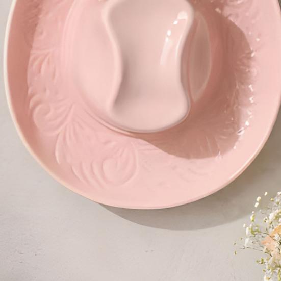 Hars Cowboyhoed Wandplanter Handgemaakte Wandhangende Vaas Western Boho Wanddecoratie voor Badkamer Woonkamer Kantoor Huisdecoratie