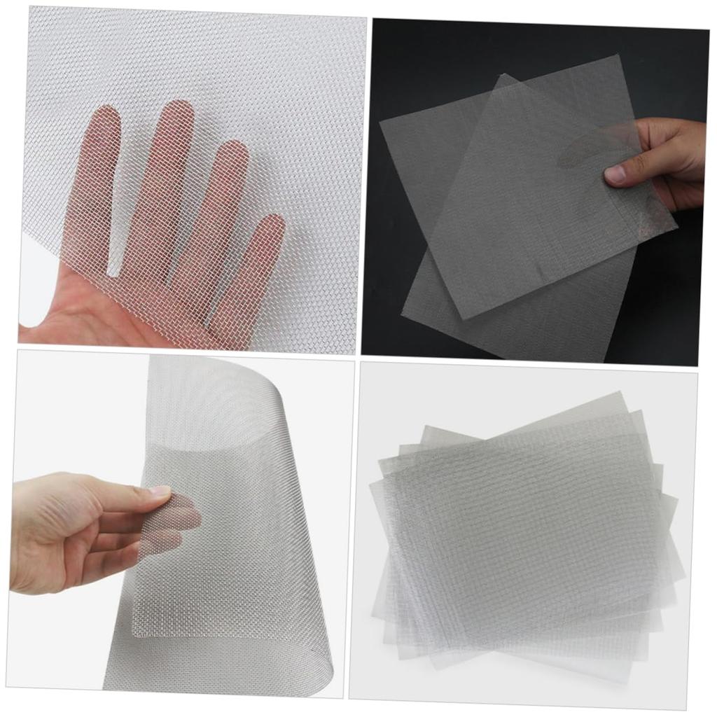DONFAMDS 6pcs Car Bumper Repair Welding Grid Welding Mesh Fabric Car Accessories Auto Bumper