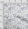 oneOone Cotton Flex Fabric Line Geometric Print Fabric BTY 40 Inch Wide