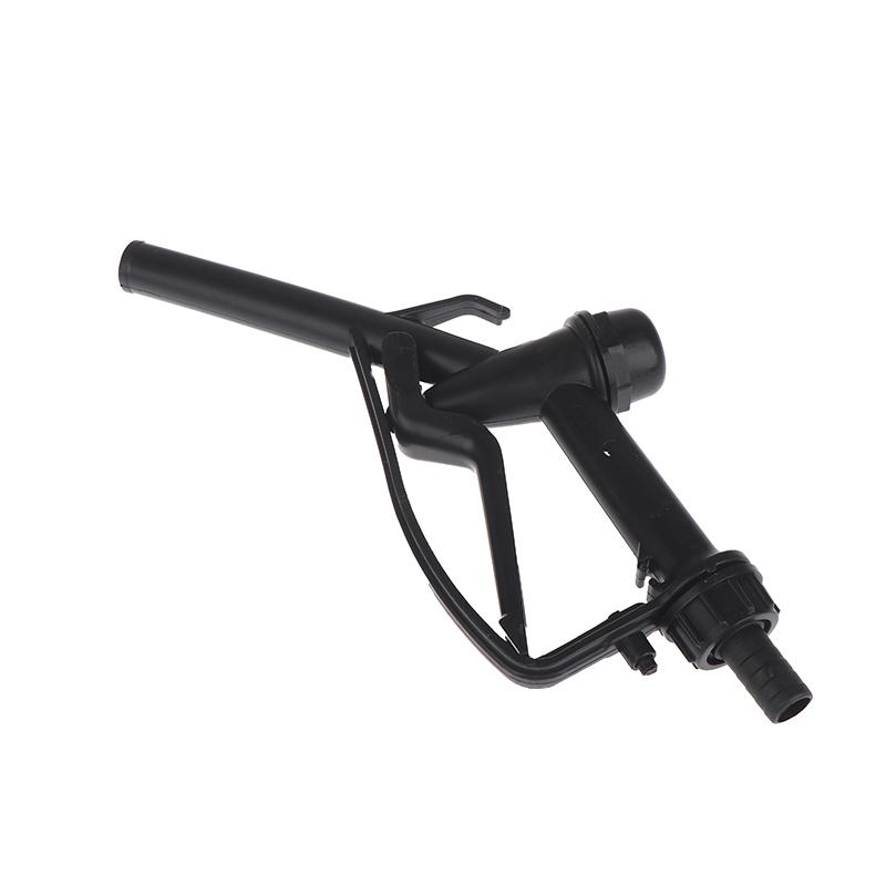 Plastic Manual Heavy Duty Fuel Nozzle With Hook 25Mm / 20Mm Diesel Gasoline Nozzle Max Flow 45L/M Flowmeter Meters