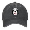 2026 LOVE Black And White Sheepadoodle 1 Baseball Cap Hat Luxury Brand |-F-| Sunhat Sailor Cap For Men For Girls Men's