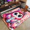 1PC Winter, Owl Extra Large Non Slip Floor carpet, Office, family, Studio   Large Area Rug Indoor Rugs, Bold Statement Piece