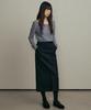 Lingseoul Essential Boat Neck Top-Gray