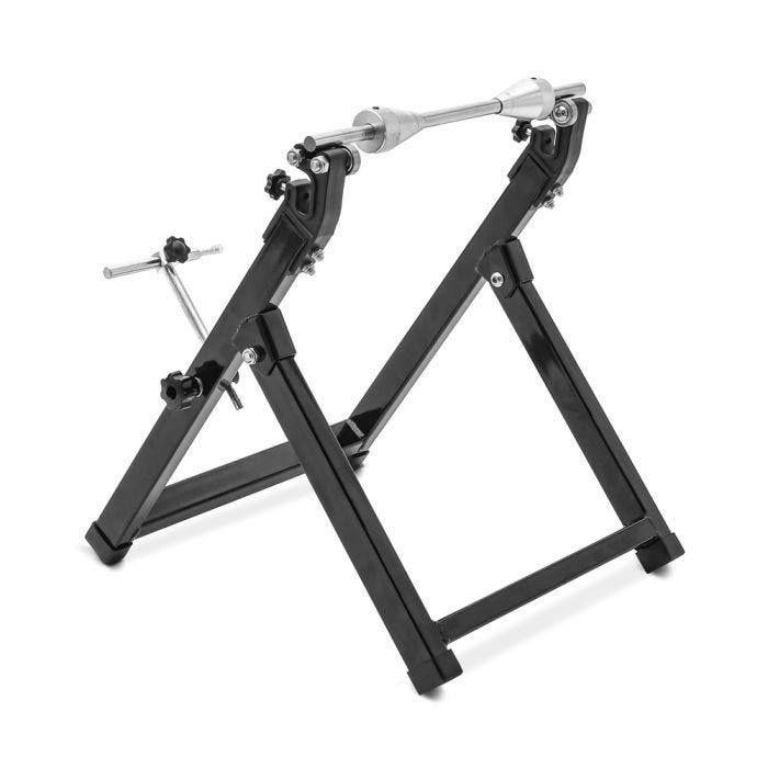 Équilibreuse de roue moto - ConStands WU-2 - Aluminium CNC - Roulements à billes - Pliable