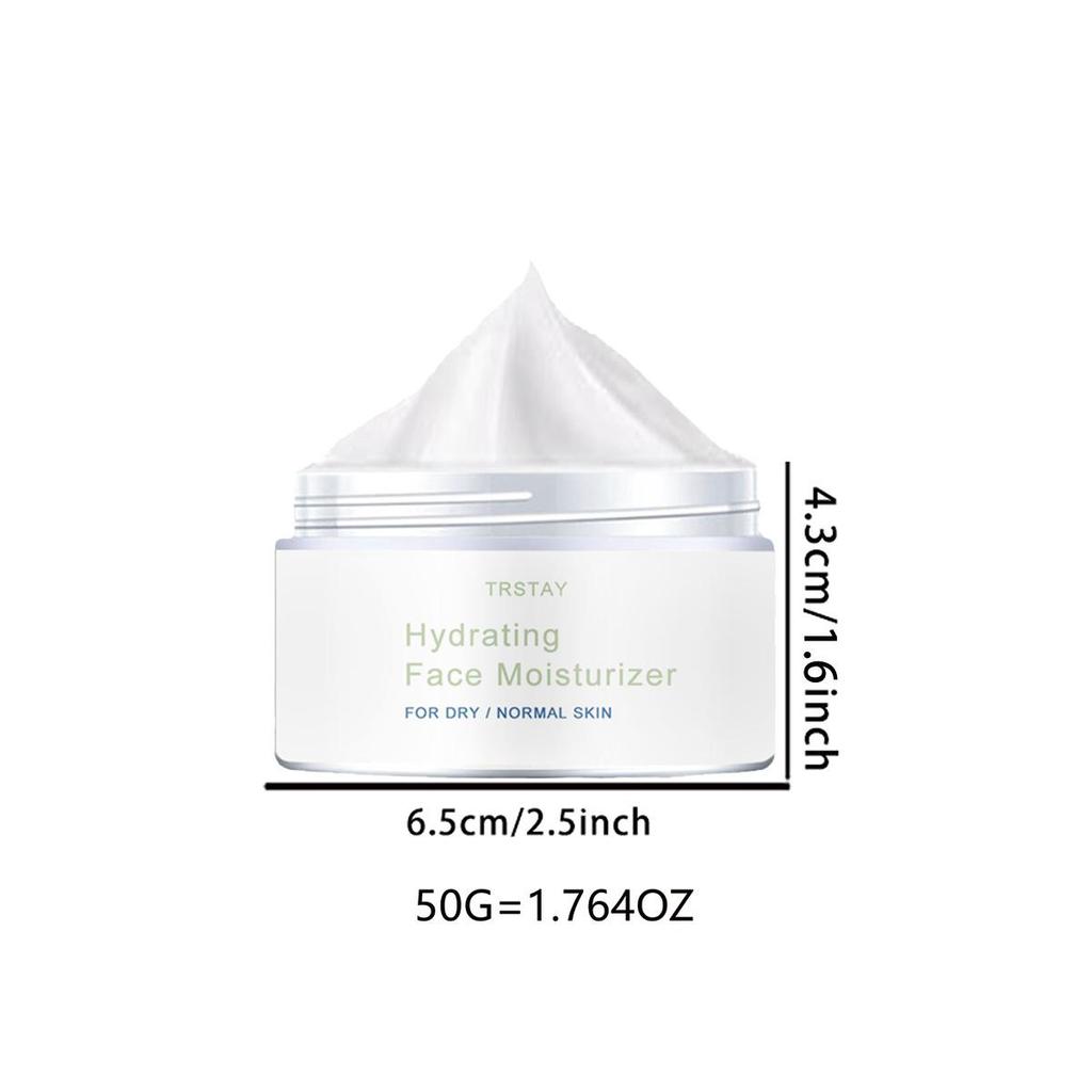 Feuchtigkeitsspendende Gesichtscreme, die die Haut aufhellt und strafft, der Haut Feuchtigkeit spendet und Mattheit reduziert