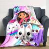 1pc Gaby's Bubble House2 Blanket, Gift, for Men and Women, Soft Blanket, Good for Sofa Bed Couch Travel, Lightweight Flannel Blanket