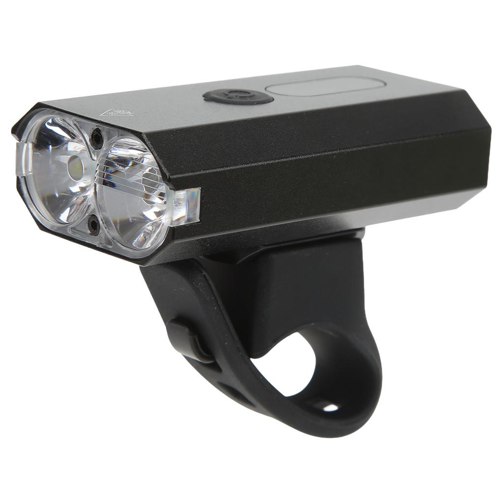 MEROCA Bicycle Headlight USB Rechargeable Bike Front Light Power Display Bicycle Lights for Night Riding