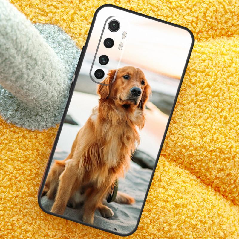 Golden Retriever Dog Case For Xiaomi 15 14 Ultra 13T 14T 15T 17 Pro Max Cover For POCO X7 F8 Pro X3 X5 X6 F5 F6 F7
