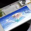 Elsa Theme Mouse Pad, Non Slip Rubber Base, Multifunctional Office & Home Decor, Perfect for Workspace Personalization.
