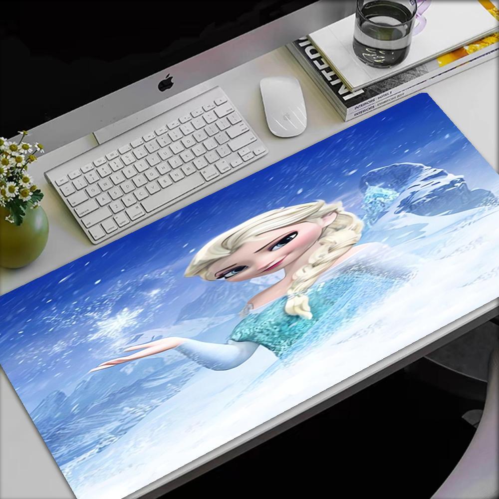 Elsa Theme Mouse Pad, Non Slip Rubber Base, Multifunctional Office & Home Decor, Perfect for Workspace Personalization.